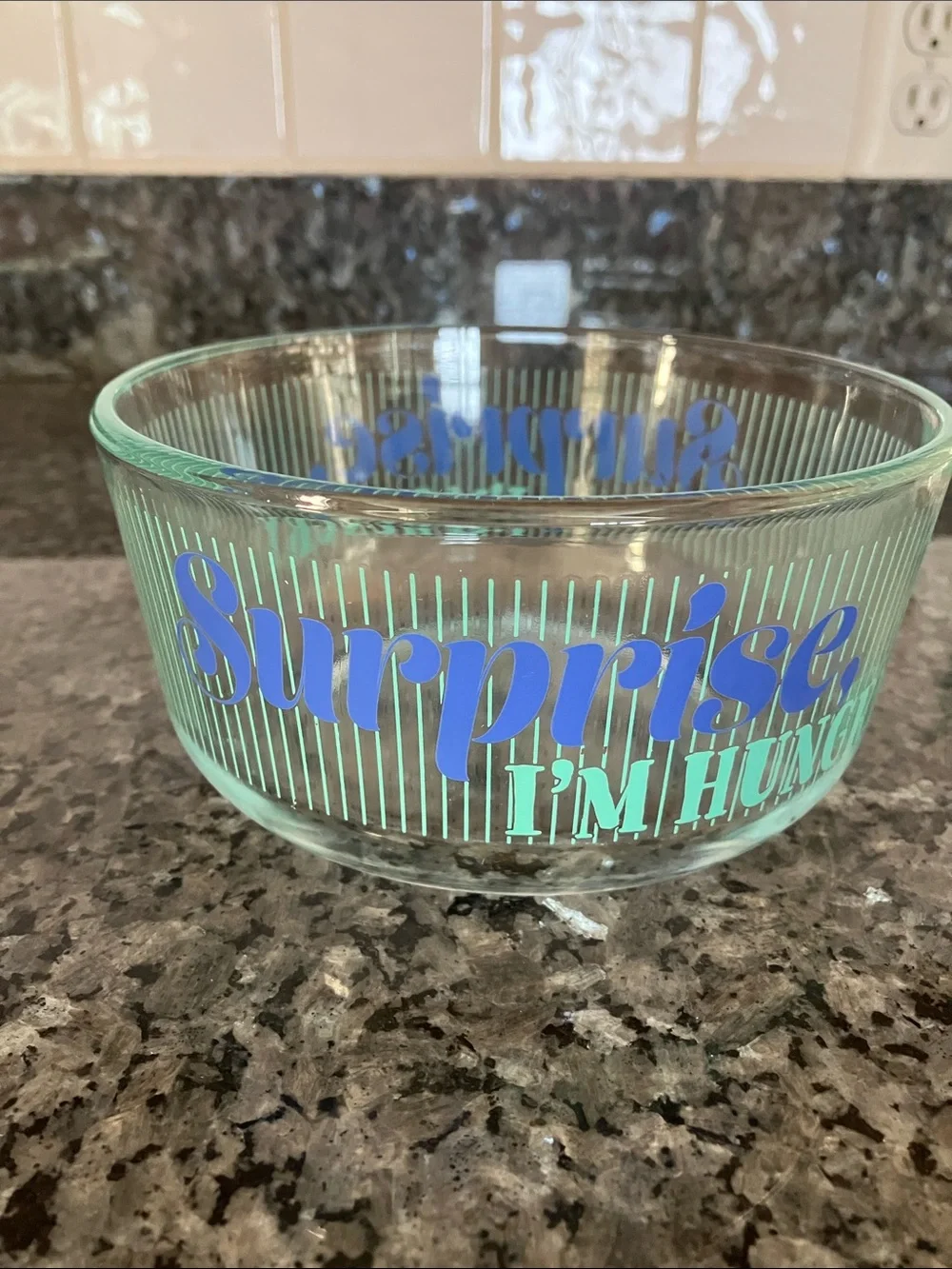 Pyrex clear glass